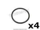 BMW E39 M5 Z8 (2000-2003) O-Ring Water Pipe to Water Pump (31 X 2.5 mm) Set of 4
