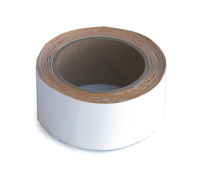 Wupsi Planen Reparatur Klebeband FüR Zelt, Markise, Lkw, Weiss, 5 Cm X 5 M