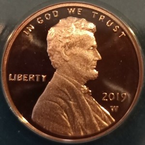 2019 W Lincoln Shield Cent Penny First Day of Issue GEM BU+ PR70 DCAM ...