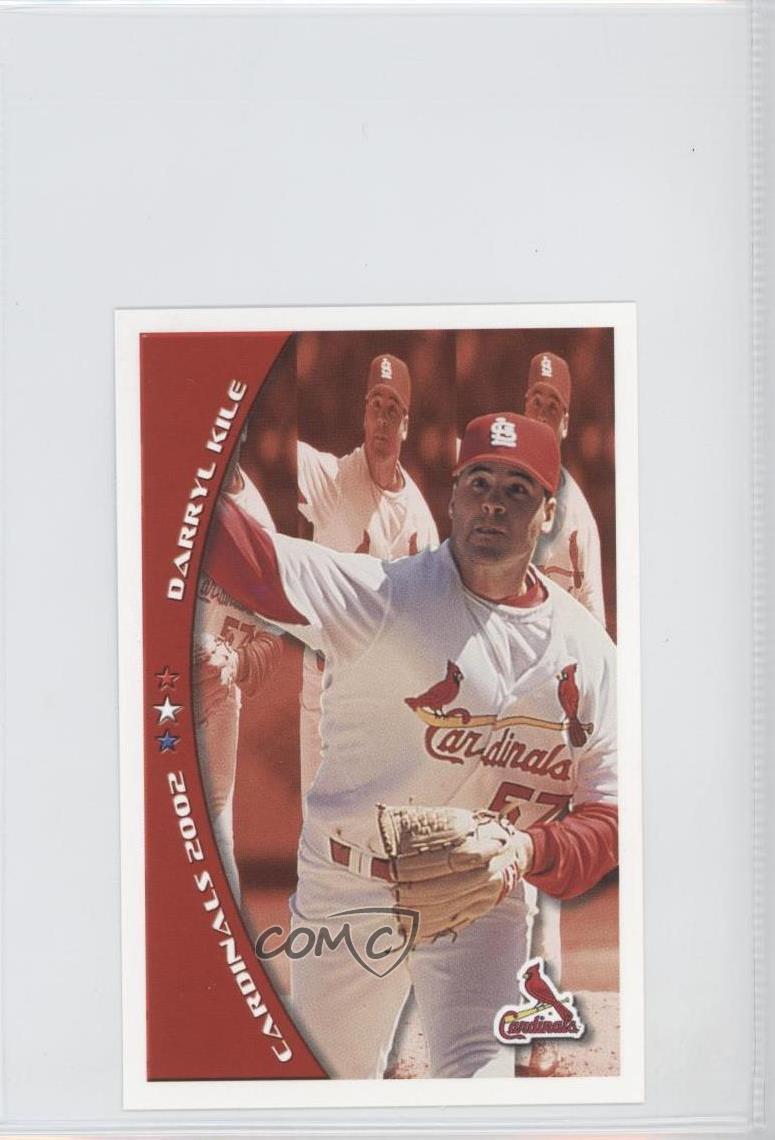 2002 Kansas City Life Insurance St Louis Cardinals Stadium Giveaway Darryl Kile eBay