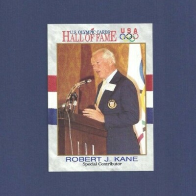 1991 Impel US Olympic Hall of Fame ROBERT J. KANE #75
