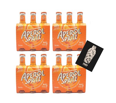 Aperol Spritz 12x 0,2l (10,5% Vol) ready to drink Aperitivo / Aperitif - [Enthä