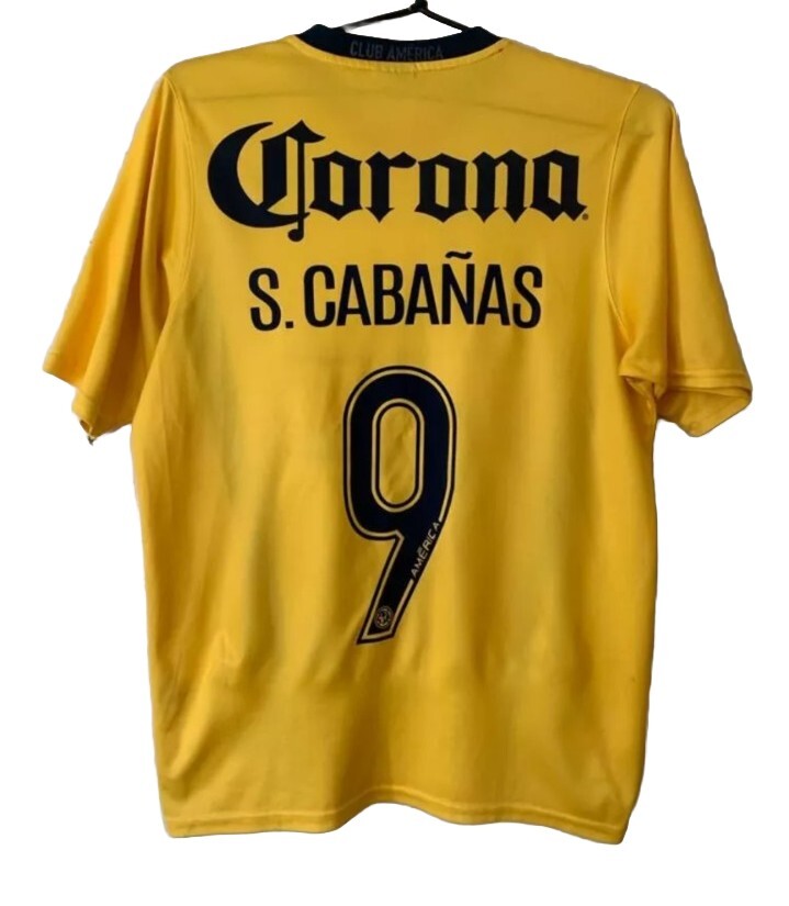 Club America Aguilas CABANAS Rare Vintage Mens Jersey Small