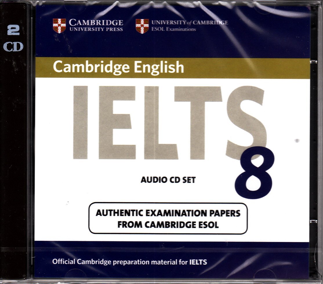 Cambridge IELTS 8 Audio CD's ESOL Examination Papers @NEW & SEALED@