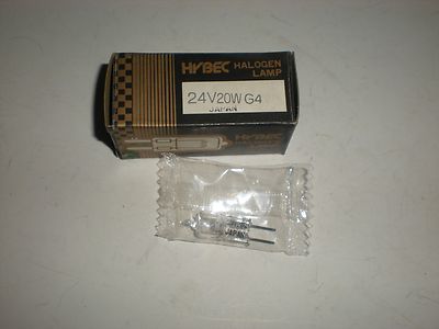 HYBEC G4 20W 24V HALOGEN LAMP NEW