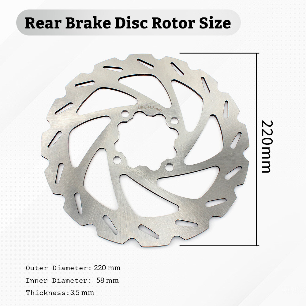 2001 - 2005 For Yamaha Raptor 660 660R YFM660R Front Rear Brake Disc ...