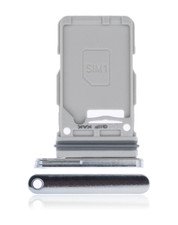Single Sim Card Tray Compatible For Samsung Galaxy S21 Ultra Phantom Silver