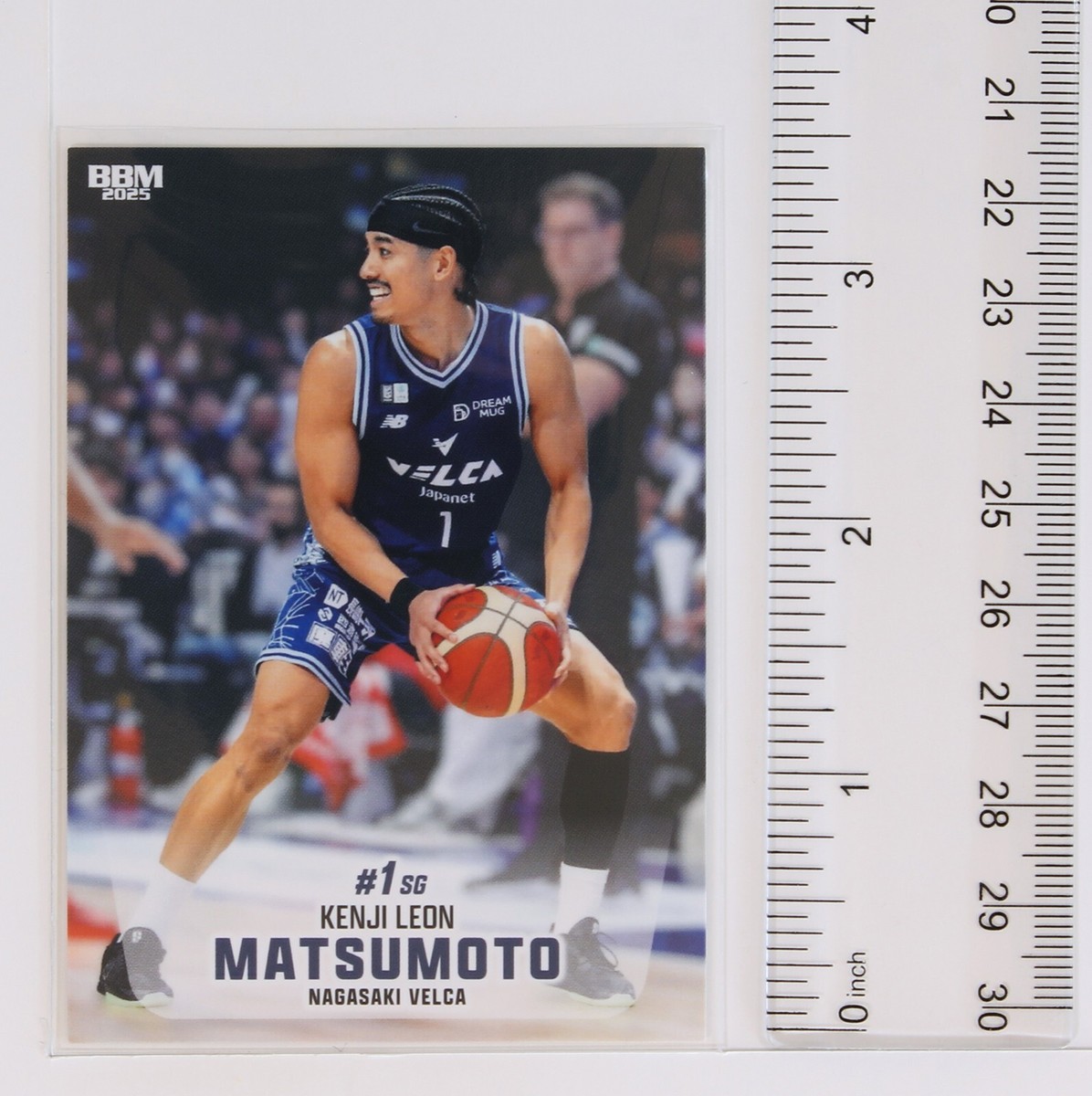 KENJI LEON MATSUMOTO - 2025 B.LEAGUE Basketball Trading Card 1st