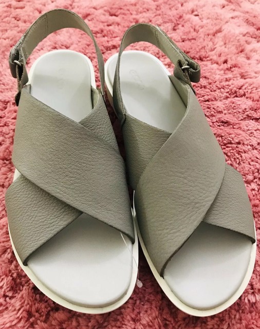 ecco grey sandals