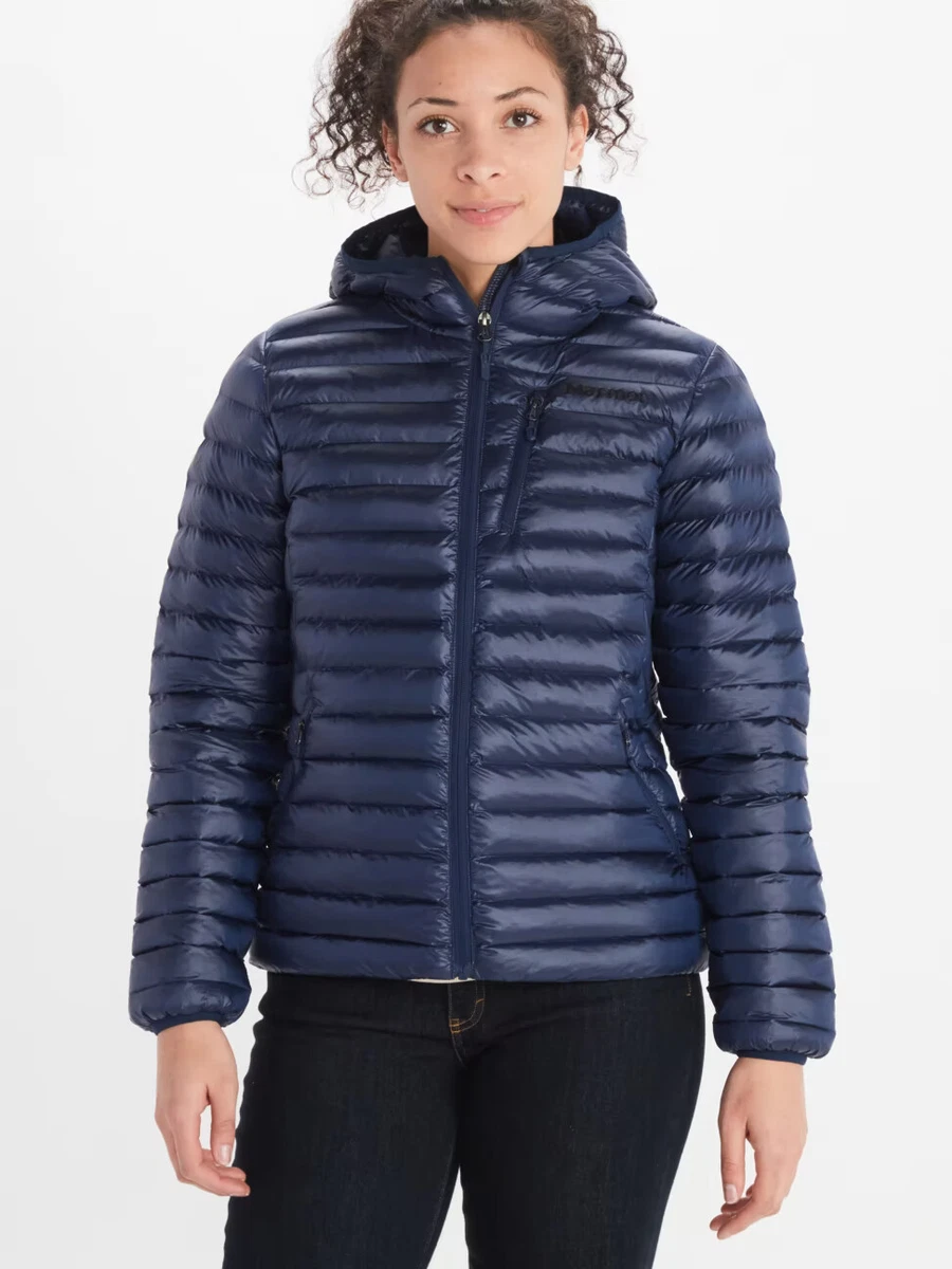 NWT Marmot Avant Featherless Hooded Jacket Arctic Navy 225 eBay