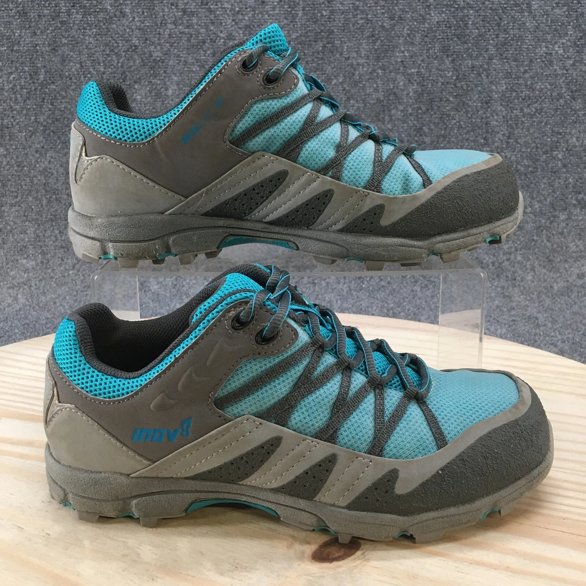 Inov8 Shoes Womens 8 Mens 6.5 Rocklite 282 Trail Running Sneakers Blue Mesh  Low | eBay