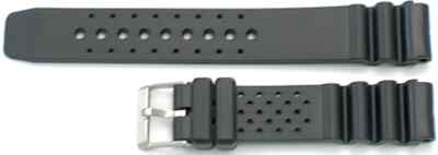 Watch Band Black 20MM (Heavy) Seiko, Citizen Diver Sports Watches