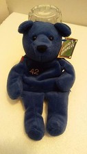 1999 Mo Vaughn 42 Salvino's Bammers Opening Day Blue Bear Tags Intact