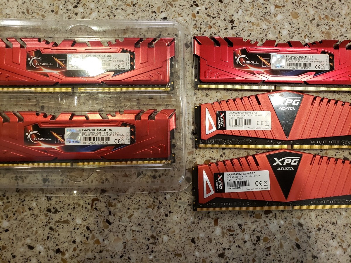 20 GB DDR4 5 Modules at 4GB Each (5 Modules) | eBay