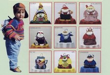 STOCK 25 ZAINETTI Pupazaino Zainetto per Bambini 