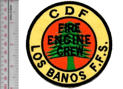Hot Shot Wildland Fire Crew California CDF Los Banos F.F. Statio NO TARIFF