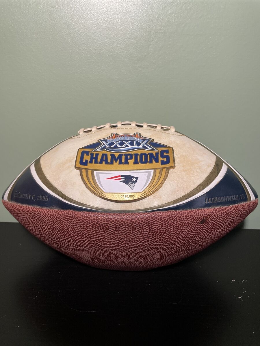 New England Patriots Super Bowl XXXIX Champions Football New England Patriots Super Bowl XXXIX Champions Football