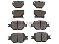 FRONT & REAR BRAKE DISC PADS FOR TOYOTA CELICA 1.8 VVTi GT T-SPORT 2000-2006