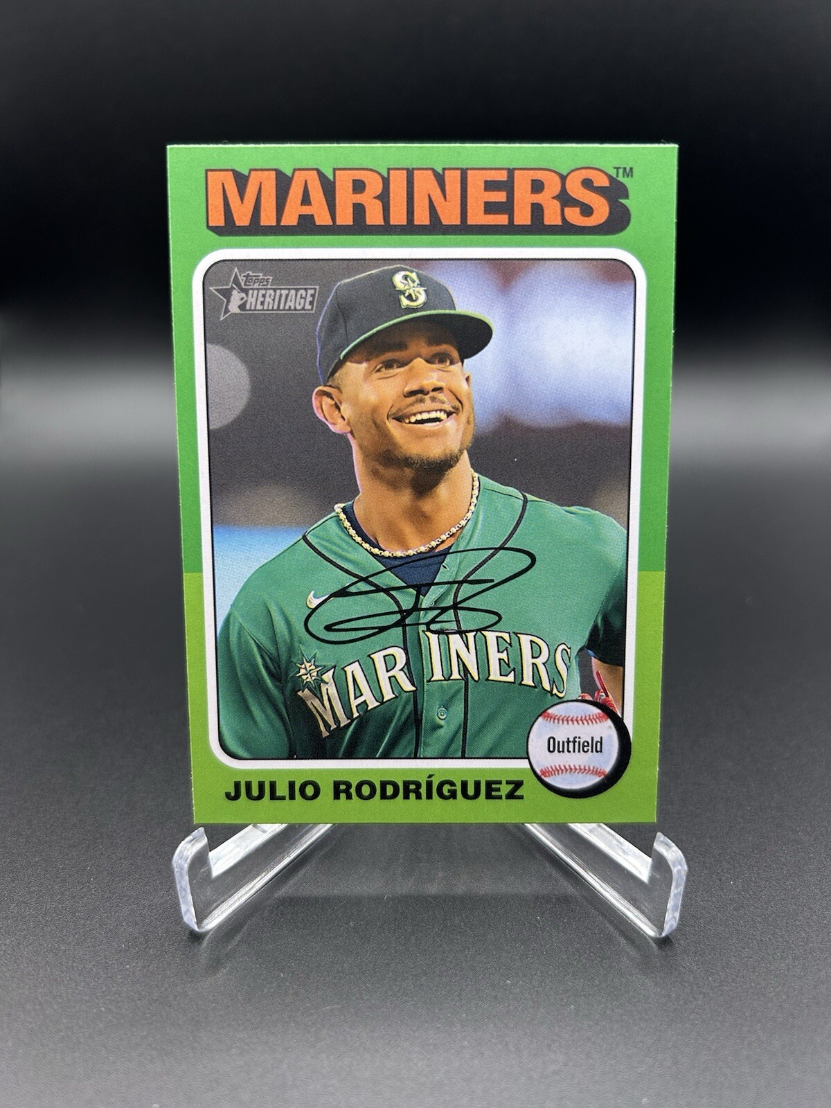 2024 Topps Heritage - Image Variation #286 Julio Rodriguez