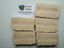 5 BARS GRAPEFRUIT GOAT MILK SOAP PURE ESSENTIAL OILS HAPPY GOAT CREAMERY CHEAP