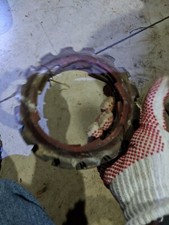 Vintage John Deere Planter Plates BO Lustran set of four Corn