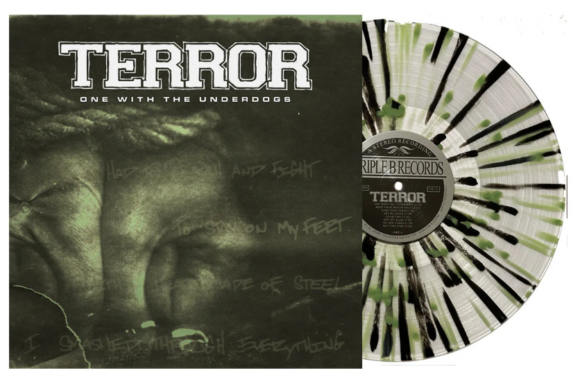* Terror - ONE WITH THE UNDERDOGS - ЦВЕТНОЙ виниловый альбом - НОВЫЙ И ЗАПЕЧАТАННЫЙ!!