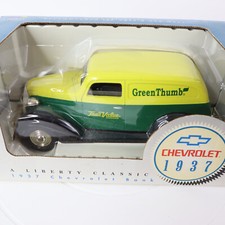 1937 Chevrolet Panel Truck Bank, True Value "Green Thumb" Liberty Classic 15026