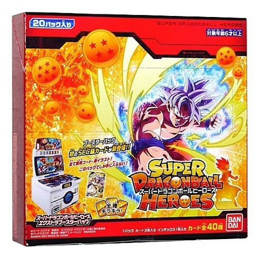 super dragon ball heroes booster box Super Dragon Ball Heroes Card Extra booster pack BOX from JAPAN