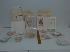 Anna Griffin - Used-Miscellaneous Pieces/Parts From Card Making Kits Well Wishes