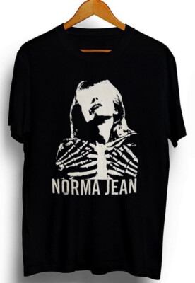 Reprinted Norma Jean band t shirt, metalcore music, cotton t-shirt TE6146