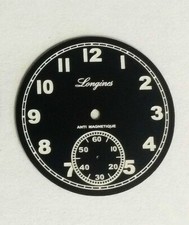 New Metal Dial of LONGINES 3582 "MAJETEK" Czech Pilot Watch 