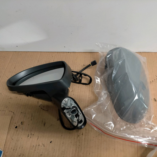 Haozong 2PCS Rétroviseur D'angle Mort Pour Opel Corsa F 2019-2024, Ronde Auto Rétroviseurs Aveugle Miroir D'angle Mort Rotation à 360° Réglable