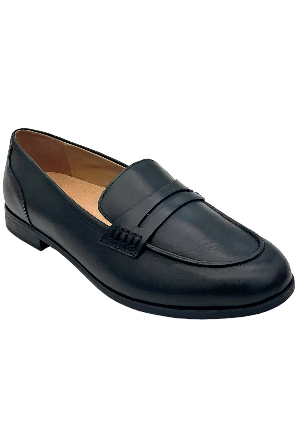 Женские мокасины-слипоны Mia от Naturalizer черного цвета 8090₽