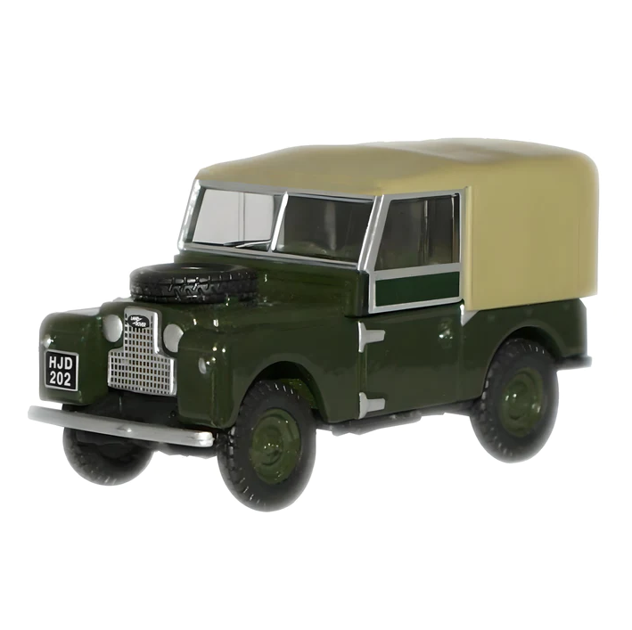 Oxford 76LAN188009 Bronze Green Land Rover 88"" Canvas 1:76 Scale