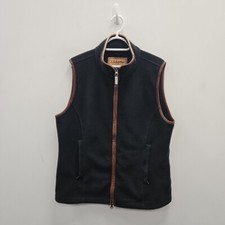 Schoffel Lyndon Polartec Thermal Country Fleece Green Gilet Vest Uk 18 Womens