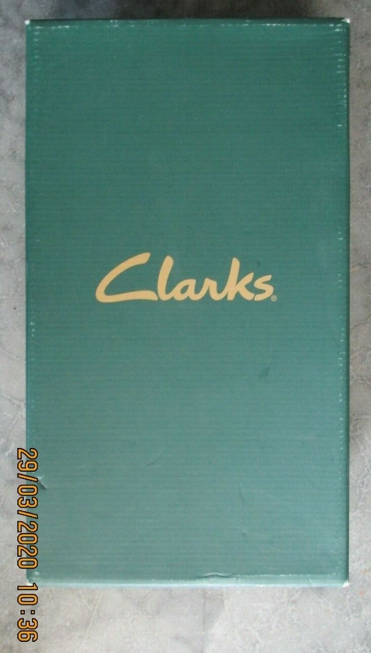 Clarks women's clog style shoe (8 1/2M) original box, black genuine ...