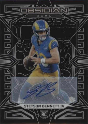2023 Panini Obsidian Stetson Bennett #155