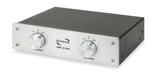 Lautsprecher Verstärker-Umschalter – 200W Dynavox AMP-S PRO - Silber - Bild 3 von 6