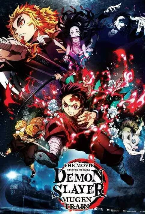 DVD Demon Slayer Kimetsu No Yaiba Mugen Train The Movie+Complete