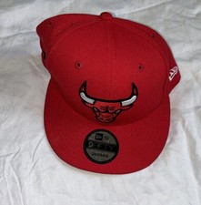 New Era 9Fifty Red/Black NBA Chicago Bulls ALL RED Snapback
