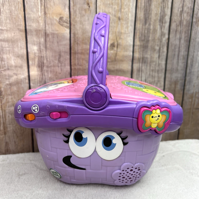 Leap Frog Shapes and Sharing Picnic Basket Purple Musical Talking
