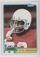 1981 Topps Ottis Anderson #365 0f8