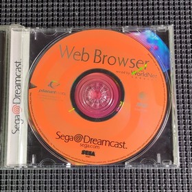 CIB Sega Swirl SEGA Dreamcast Web Browser Dreamcast Compatible NTSC-U/C