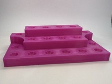 Pink Display Stand Holds 5/8  To .72  Player Marbles - Lot 8255