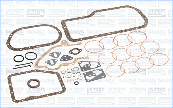 Ajusa Dichtungssatz KurbelgehäUse 54021100 FüR Peugeot 504 505 Fiat CitroËN J5-image