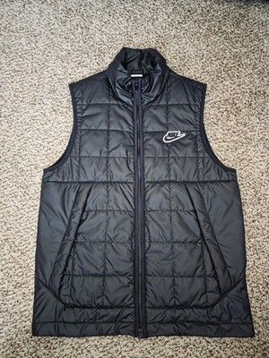 Nike Sportswear NSW Synthetic Fill Vest Mens S Full Zip Gilet Black DV2929-010