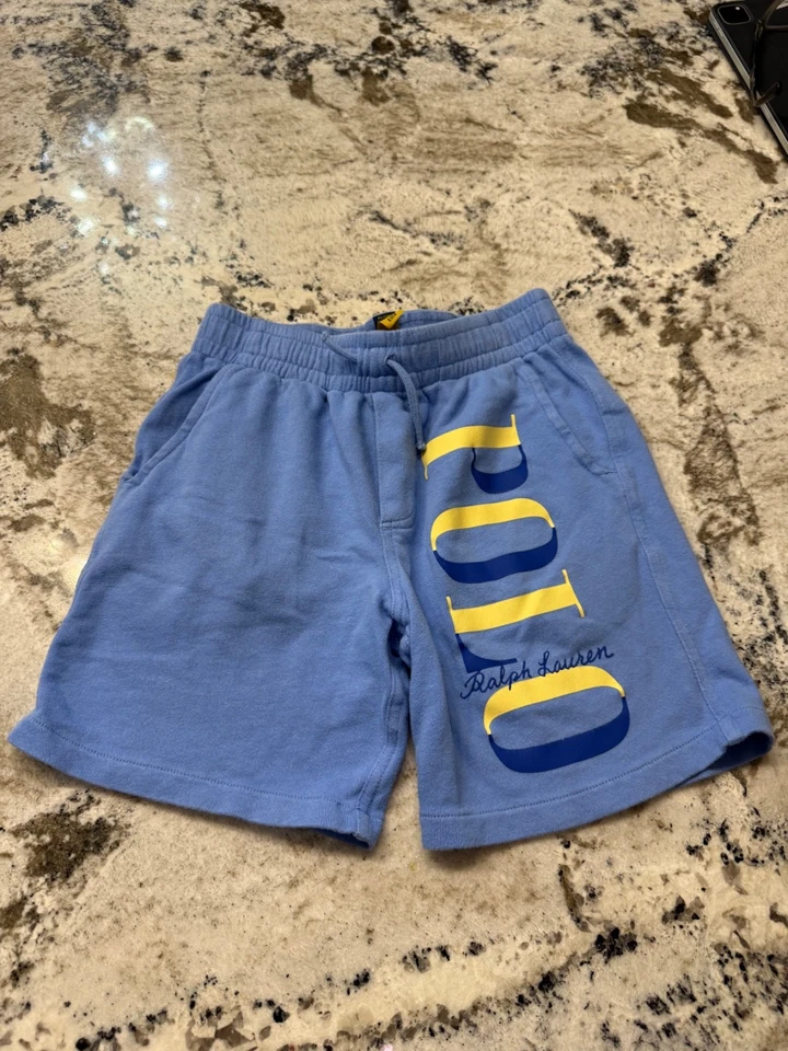Ralph Lauren Polo Boys Shorts Size Small (8) Blue - Image 2 of 4