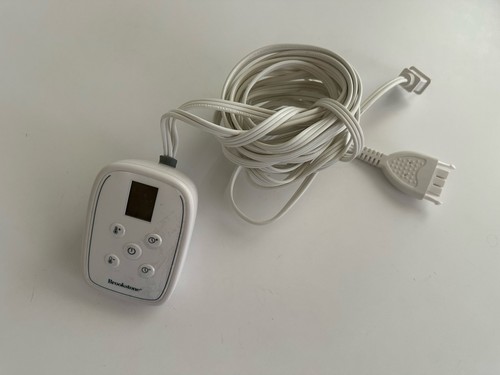 Brookstone LL-A16-10MQ Electric Heated Blanket Controller 3 Prong TESTED WORKS