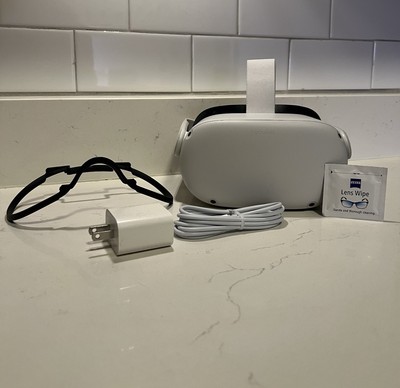 Meta Oculus Quest 2 - 128GB VR Headset Only With Glasses Spacer
