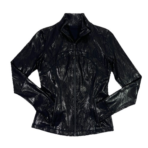 Special Edition Lululemon Define Shine Jacket Acclimatize Black Foil Size 8